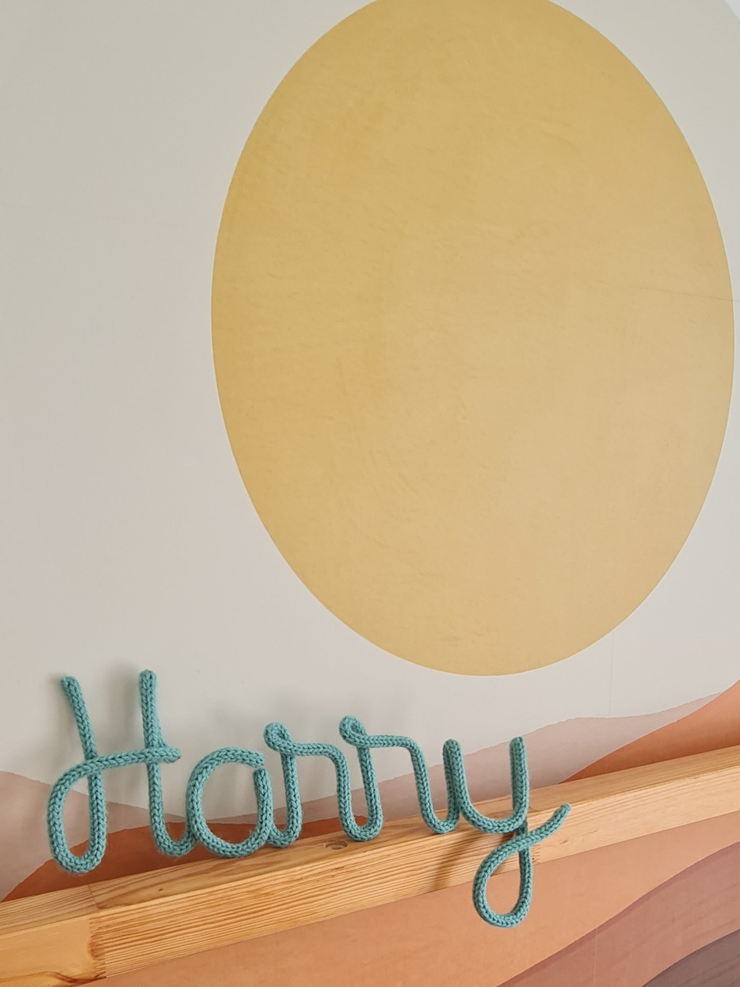 Personalised Knitted Name