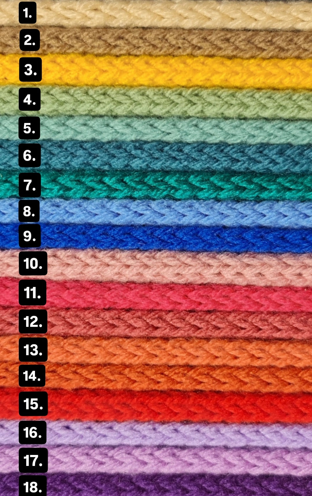 Personalised Knitted Saying